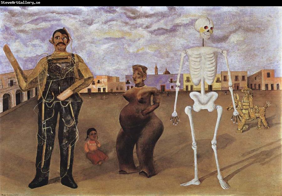 Frida Kahlo Four Inhabitants of Mexico